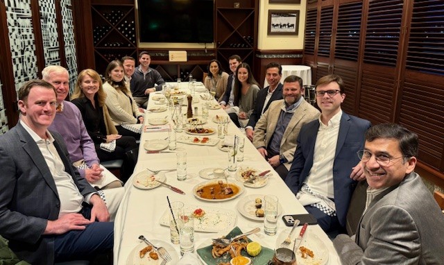 Controllers, FP&A leaders and internal audit executives around the table at Spectrum Careers' inaugural Accounting Leader Roundtable